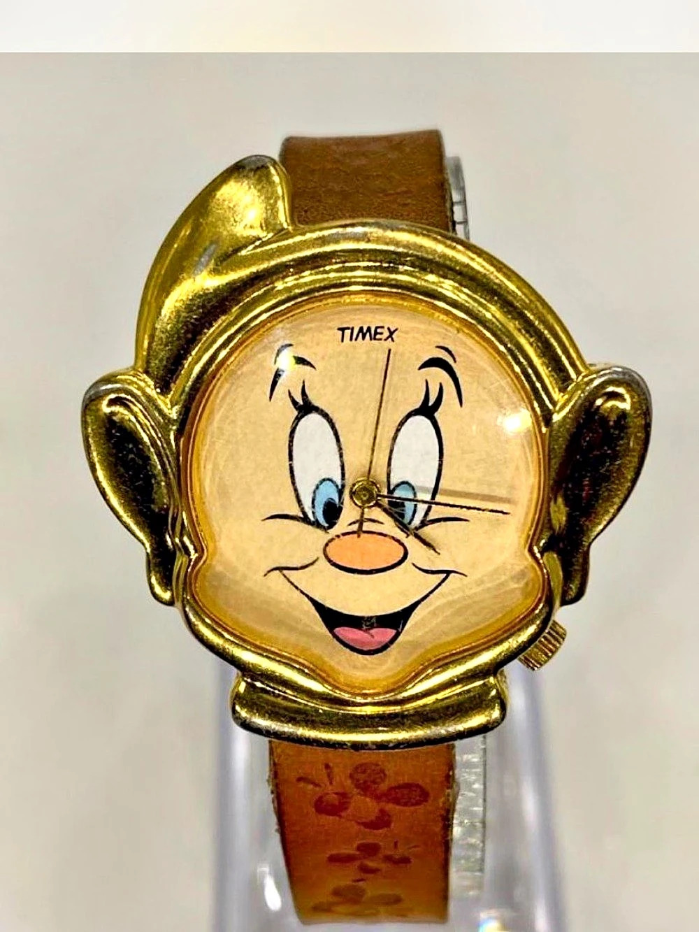 Ladies ^^^ Disney * Snow white collection *** Timex Character Watch / Tan strap